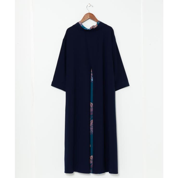 【カヤ】四季の冬装い八掛ワンピース | アミナコレクション  | 詳細画像3 