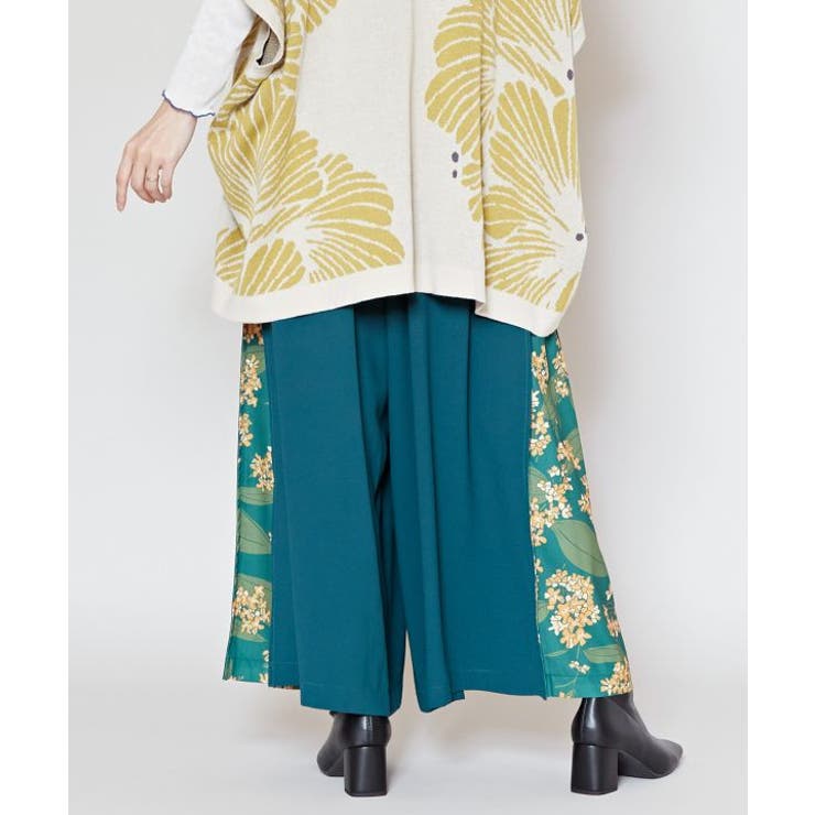 【カヤ】四季の冬装い八掛パンツ | アミナコレクション  | 詳細画像15 