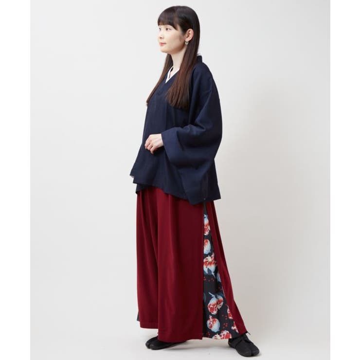 【カヤ】四季の冬装い八掛パンツ | アミナコレクション  | 詳細画像9 