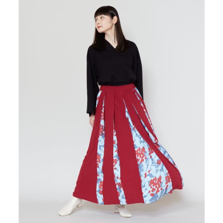 【カヤ】四季の冬装い八掛スカート | アミナコレクション  | 詳細画像31 