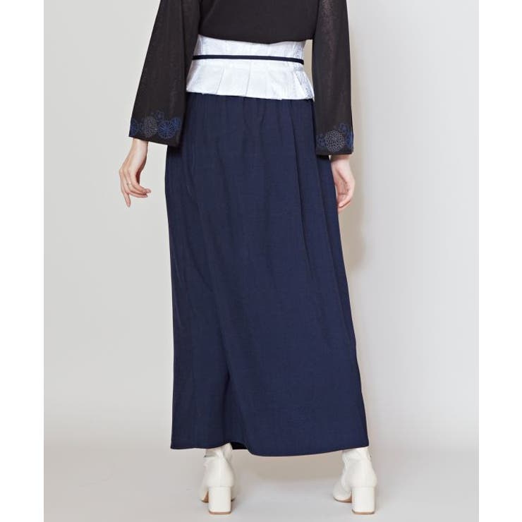 【カヤ】流水洒落着帯スカート | アミナコレクション  | 詳細画像12 