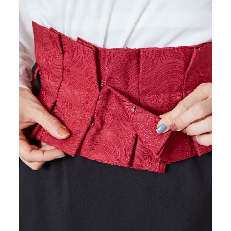 【カヤ】流水洒落着帯スカート | アミナコレクション  | 詳細画像16 