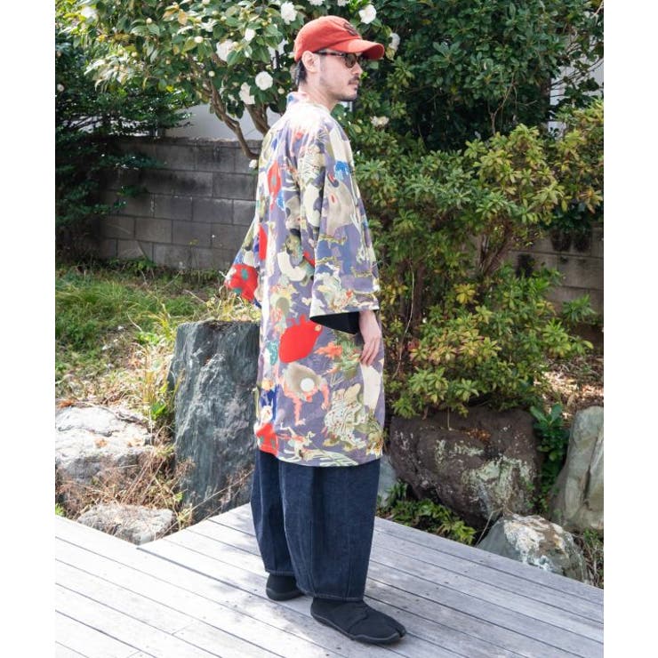 【カヤ】浮世色メンズ羽織 | アミナコレクション  | 詳細画像2 