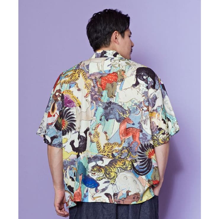 【カヤ】浮世色メンズシャツ | アミナコレクション  | 詳細画像10 