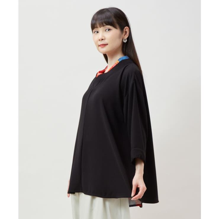 【カヤ】花盛り八掛トップス | アミナコレクション  | 詳細画像11 