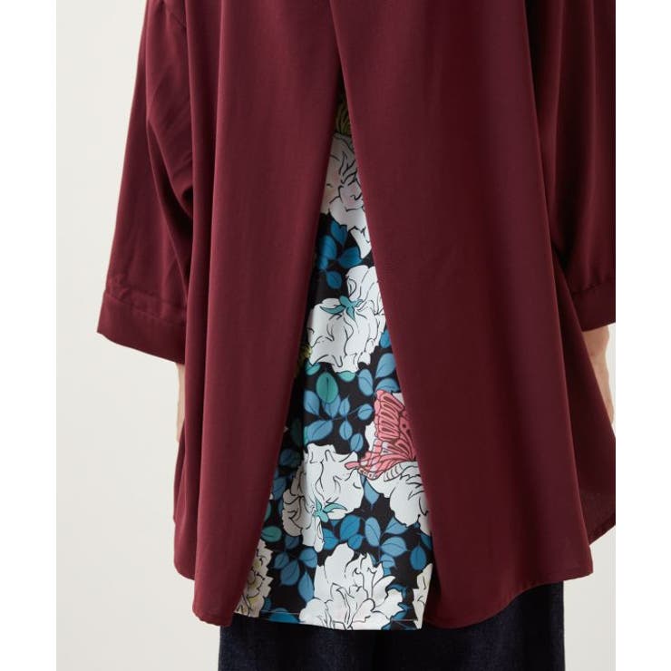 【カヤ】花盛り八掛トップス | アミナコレクション  | 詳細画像15 
