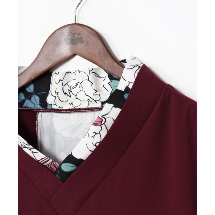 【カヤ】花盛り八掛トップス | アミナコレクション  | 詳細画像25 