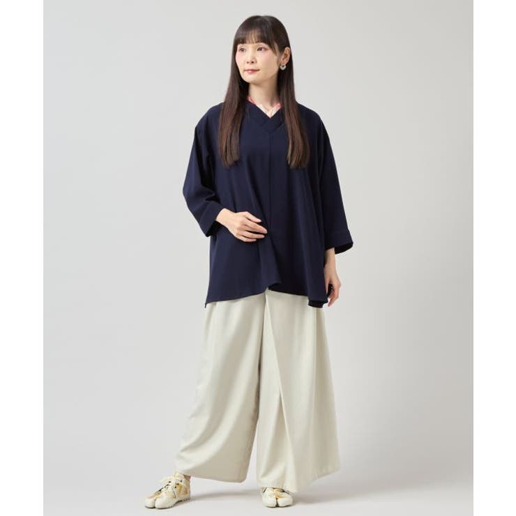 【カヤ】花盛り八掛トップス | アミナコレクション  | 詳細画像6 