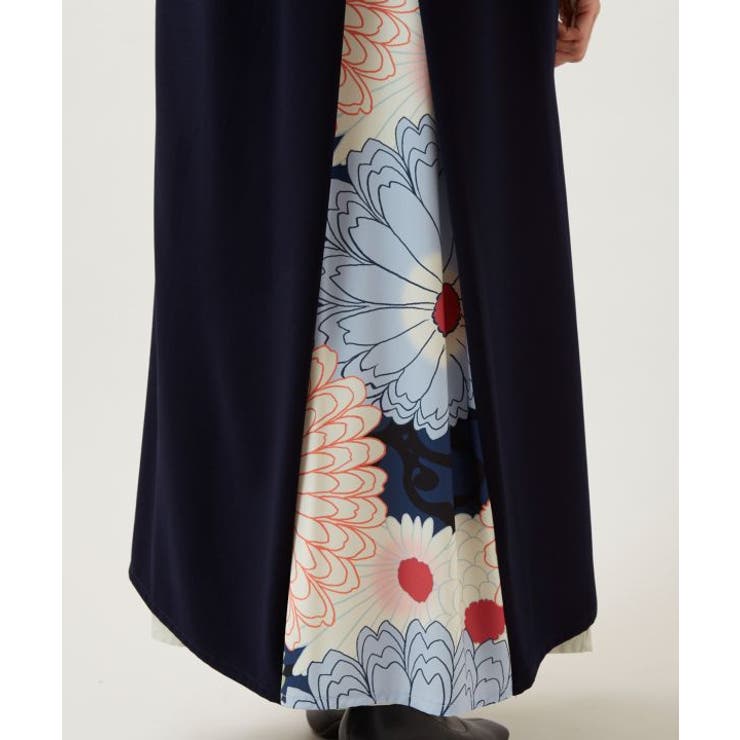 【カヤ】花盛り八掛ワンピース | アミナコレクション  | 詳細画像12 