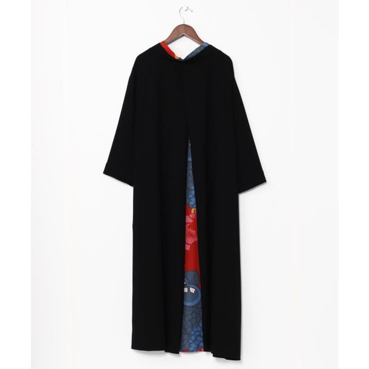 【カヤ】花盛り八掛ワンピース | アミナコレクション  | 詳細画像3 