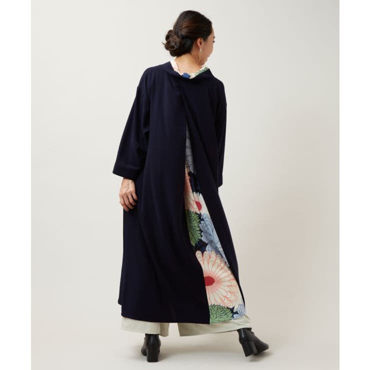 【カヤ】花盛り八掛ワンピース | アミナコレクション  | 詳細画像8 