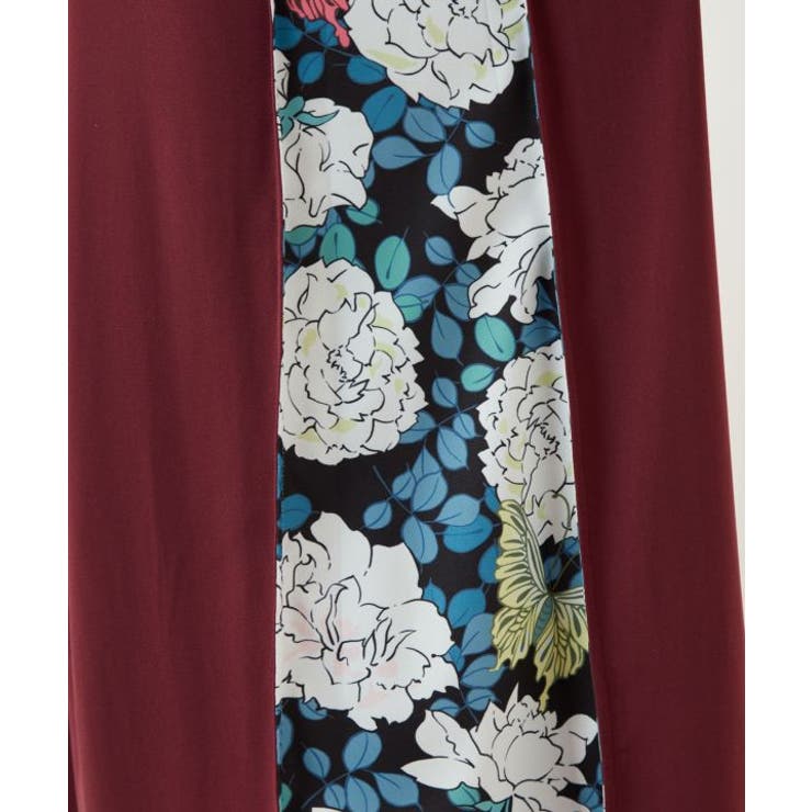 【カヤ】花盛り八掛袴風ワイドパンツ | アミナコレクション  | 詳細画像12 