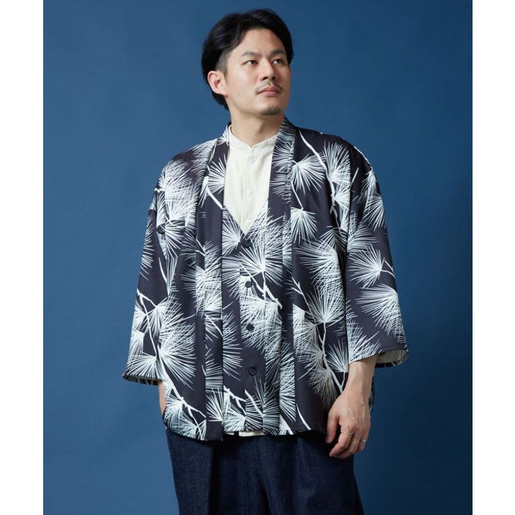 【カヤ】秋暁WAYメンズ羽織 | アミナコレクション | 詳細画像3 