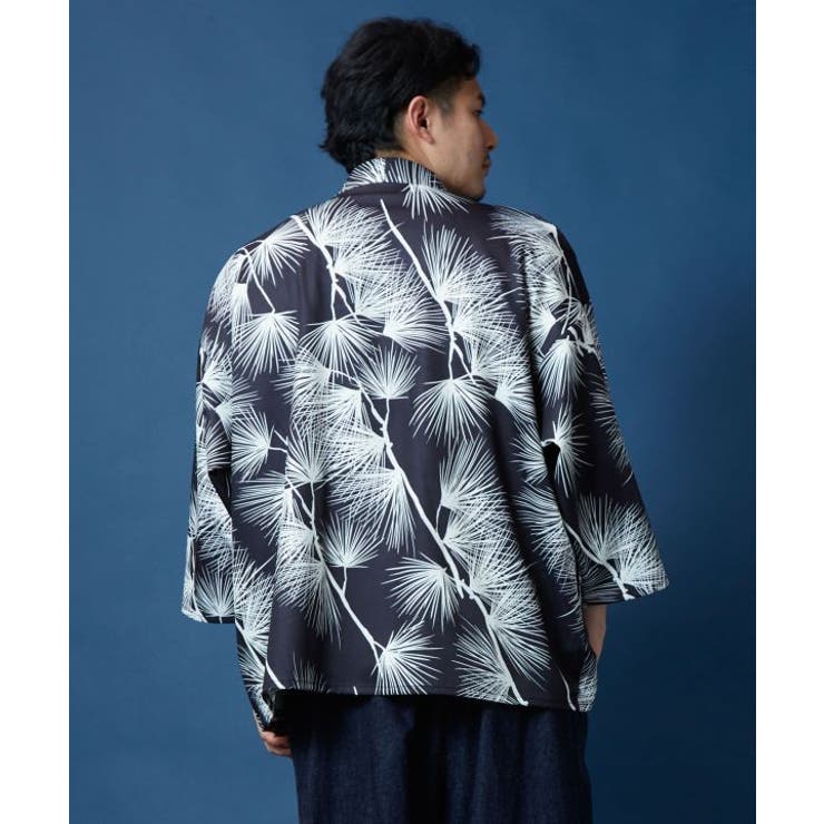 【カヤ】秋暁WAYメンズ羽織 | アミナコレクション | 詳細画像5 