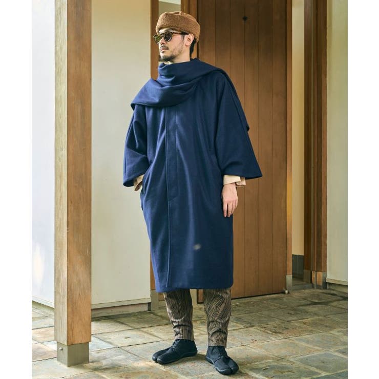 ネイビー系 | 【カヤ】冬日和とんびコート | アミナコレクション