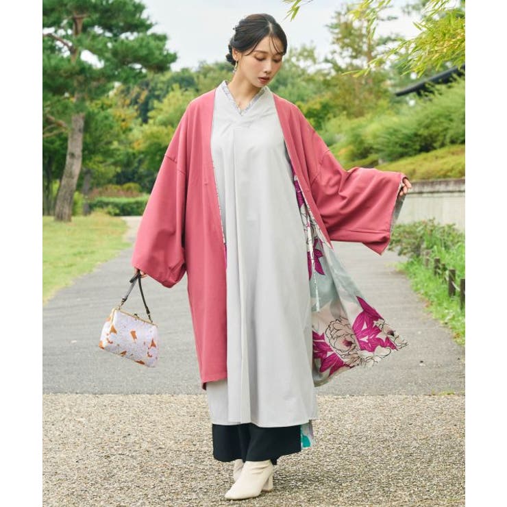 【カヤ】春霰八掛ワンピース | アミナコレクション  | 詳細画像1 