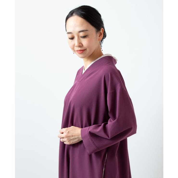 【カヤ】春霰八掛ワンピース | アミナコレクション  | 詳細画像13 