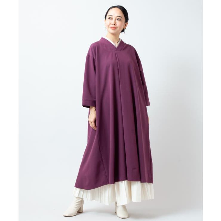 【カヤ】春霰八掛ワンピース | アミナコレクション  | 詳細画像6 