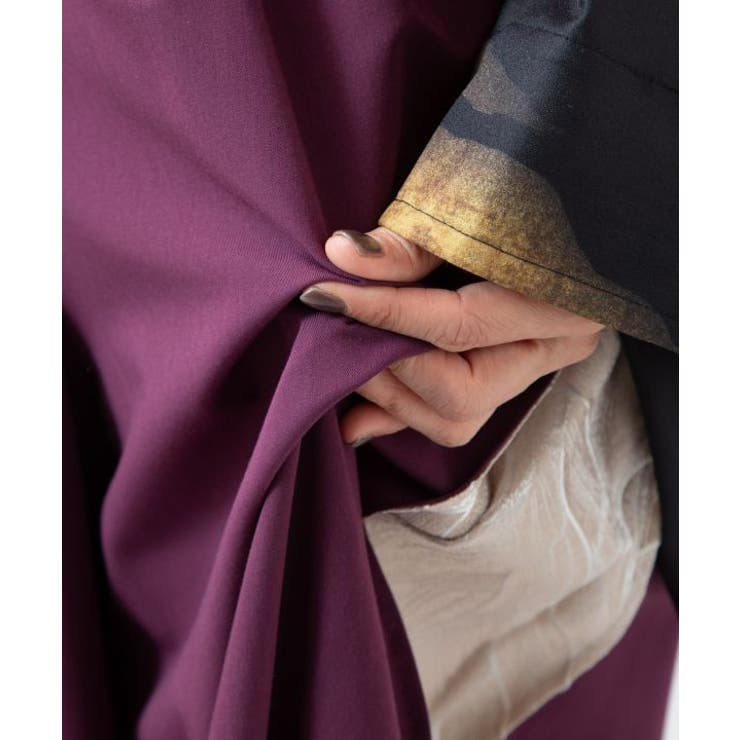 【カヤ】春霰八掛ワイドパンツ | アミナコレクション  | 詳細画像14 