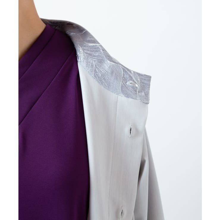 【カヤ】春霰八掛コート | アミナコレクション  | 詳細画像10 