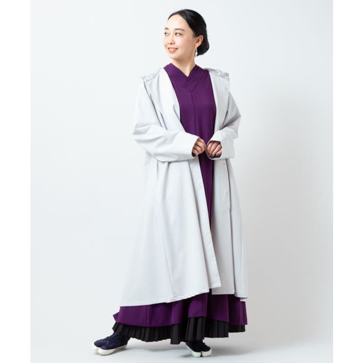 【カヤ】春霰八掛コート | アミナコレクション  | 詳細画像4 