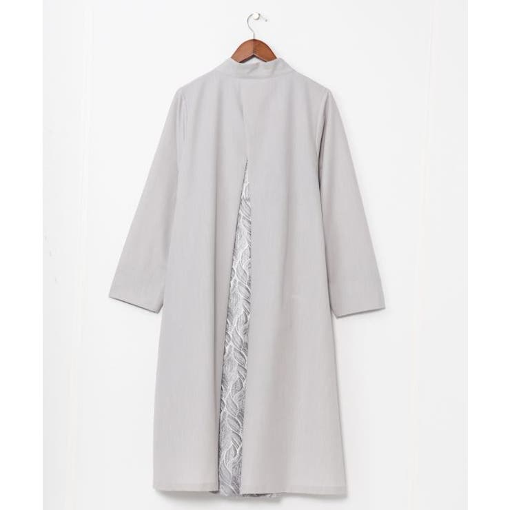 ライトグレー | 【カヤ】春霰八掛コート | アミナコレクション 