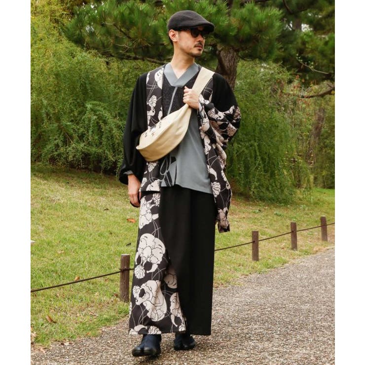 【カヤ】伊達紋メンズパンツ | アミナコレクション  | 詳細画像2 