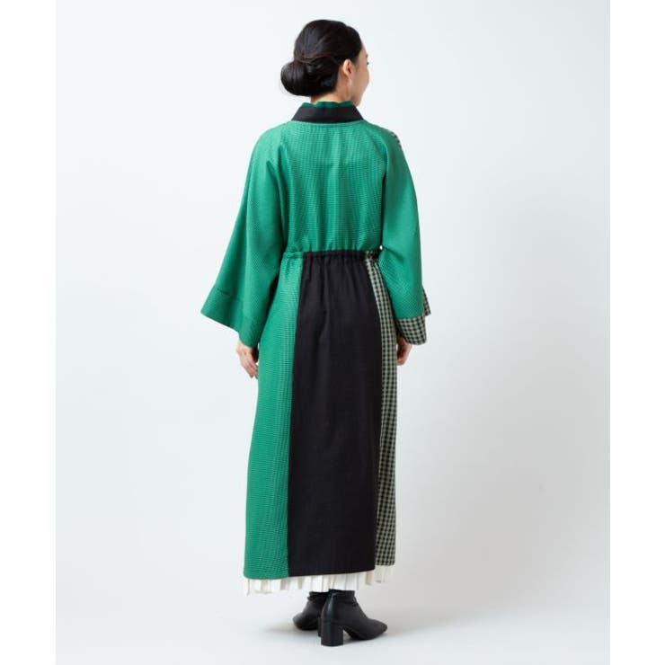 【カヤ】モガ格子ならいワンピース | アミナコレクション  | 詳細画像7 