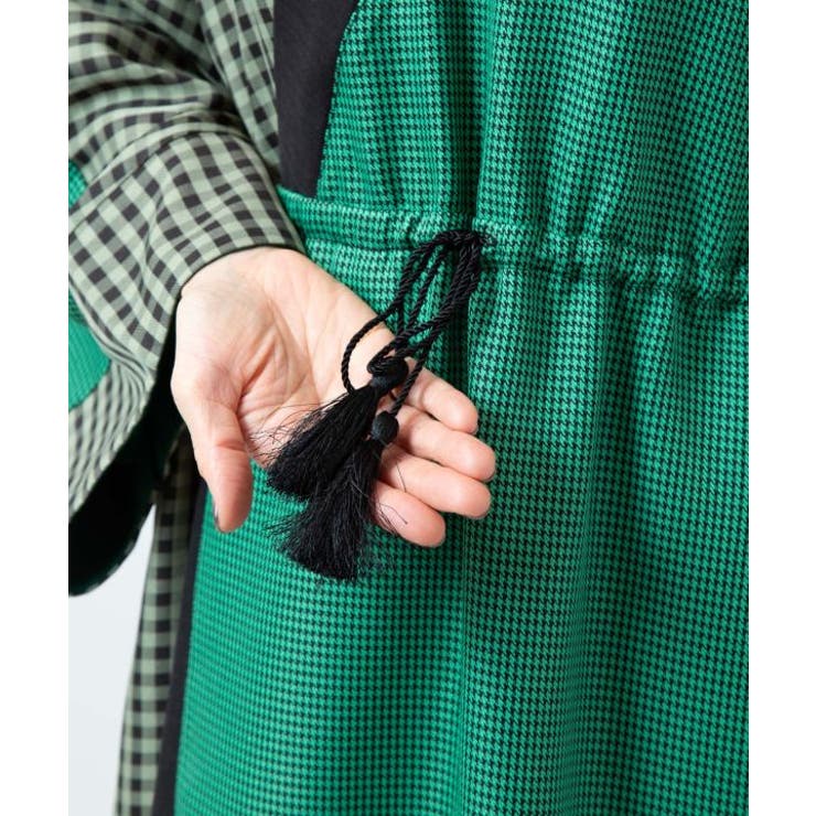 【カヤ】モガ格子ならいワンピース | アミナコレクション  | 詳細画像8 