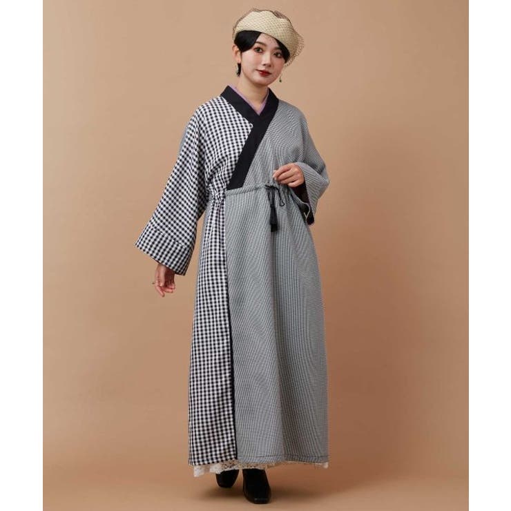 スミクロ | 【カヤ】モガ格子ならいワンピース | アミナコレクション 