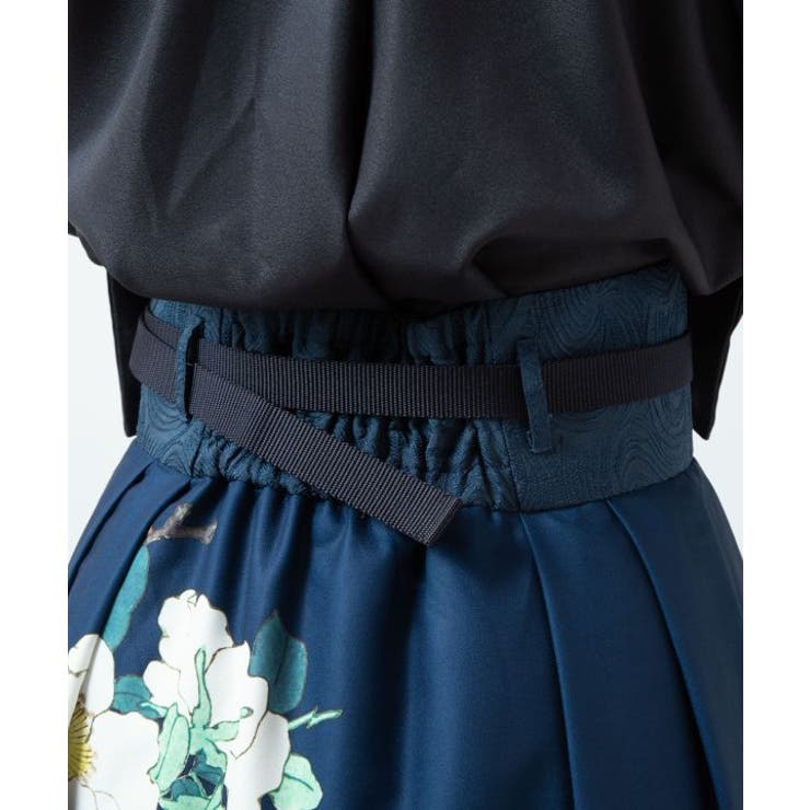 【カヤ】花鳥 重ね着用スカート | アミナコレクション  | 詳細画像10 
