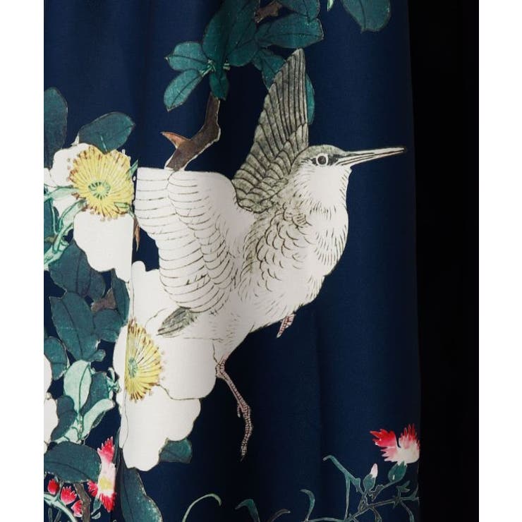 【カヤ】花鳥 重ね着用スカート | アミナコレクション  | 詳細画像18 
