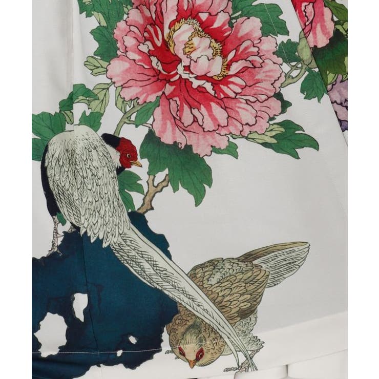 【カヤ】花鳥 重ね着用スカート | アミナコレクション  | 詳細画像20 
