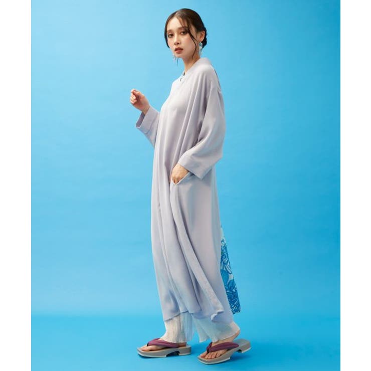 【カヤ】花時八掛ワンピース | アミナコレクション  | 詳細画像8 
