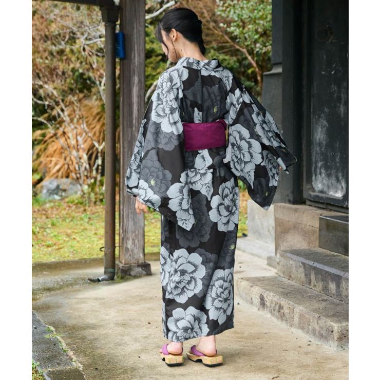 【カヤ】宵涼み二部式浴衣 | アミナコレクション  | 詳細画像2 
