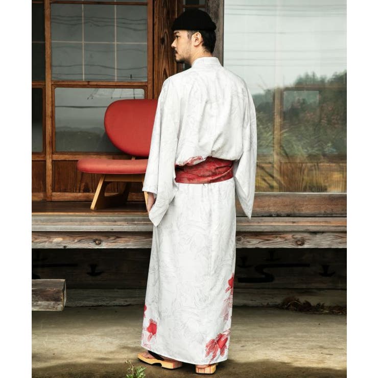 【カヤ】夕涼メンズ二部式浴衣 | アミナコレクション  | 詳細画像2 