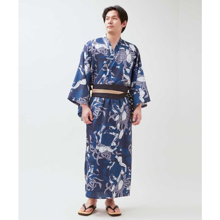 【カヤ】夕涼メンズ二部式浴衣 | アミナコレクション  | 詳細画像4 