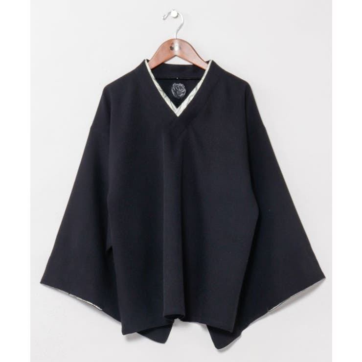 ブラック | 【倭物やカヤ】倭の晴れ着新トップス | アミナコレクション 