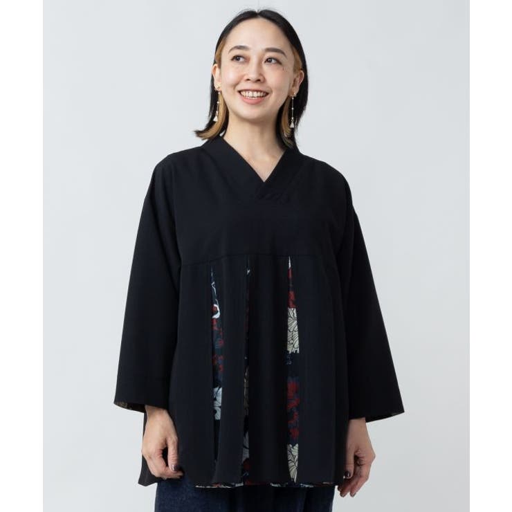 【倭物やカヤ】今様花八掛トップス | アミナコレクション  | 詳細画像5 