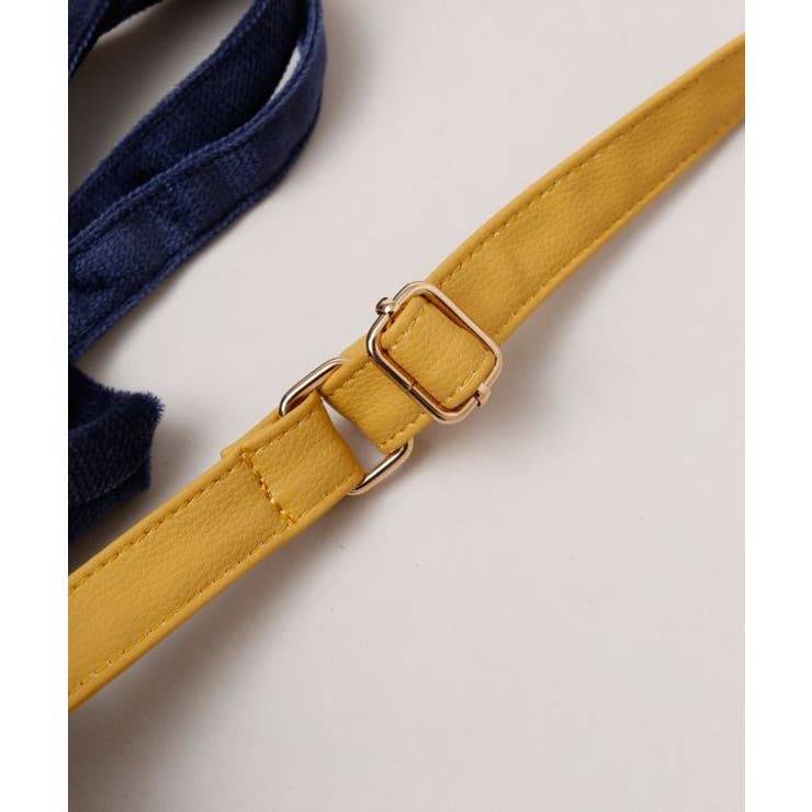 【カヤ】民芸ベロア巾着ミニショルダーバッグ | アミナコレクション  | 詳細画像6 