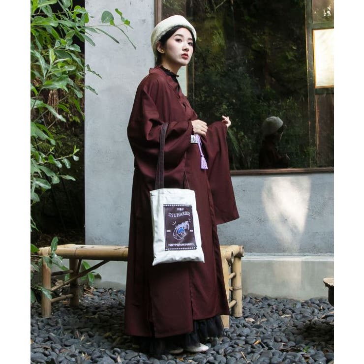【カヤ】民芸ベロアトートバッグ | アミナコレクション  | 詳細画像1 