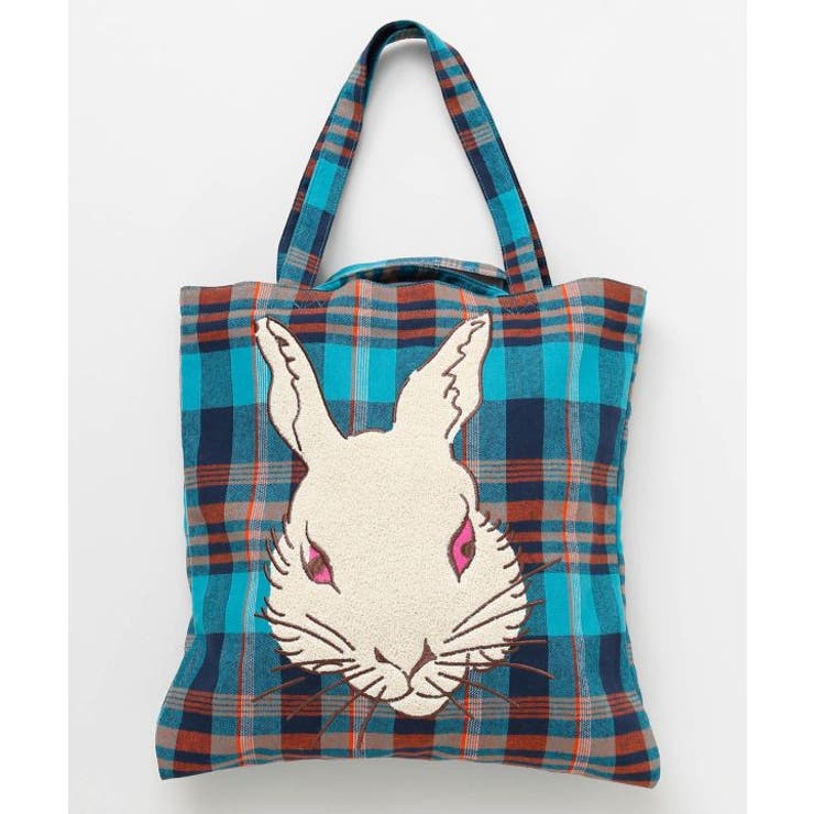 ブルー | 【カヤ】相良刺繍 浮世バッグ | アミナコレクション 