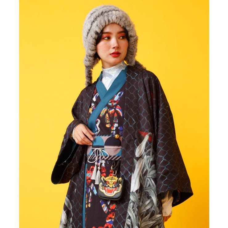 【倭物やカヤ】民芸帯ポーチ | アミナコレクション  | 詳細画像1 