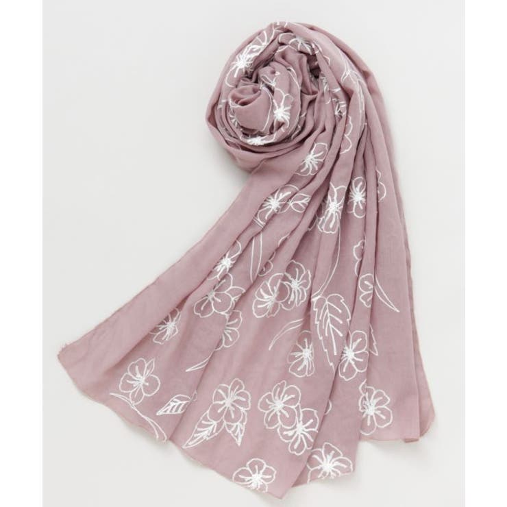 桜 | 【カヤ】山吹ストール | アミナコレクション 