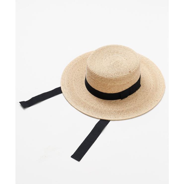 【カヤ】夏の紐ハット | アミナコレクション  | 詳細画像2 