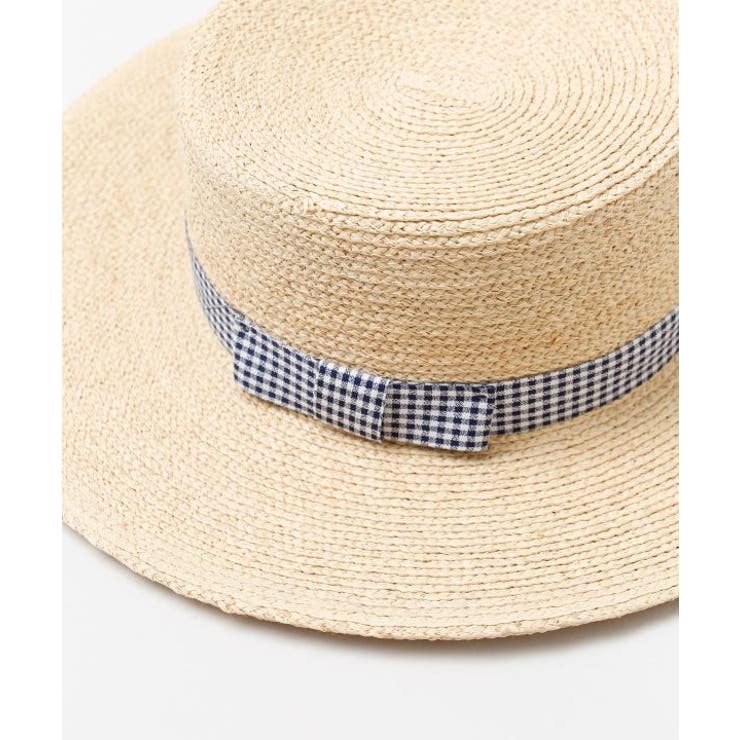 【カヤ】夏の紐ハット | アミナコレクション  | 詳細画像3 