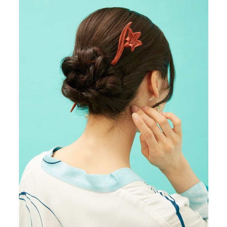 その他2 | 【カヤ】和の花 木彫りかんざし | アミナコレクション 