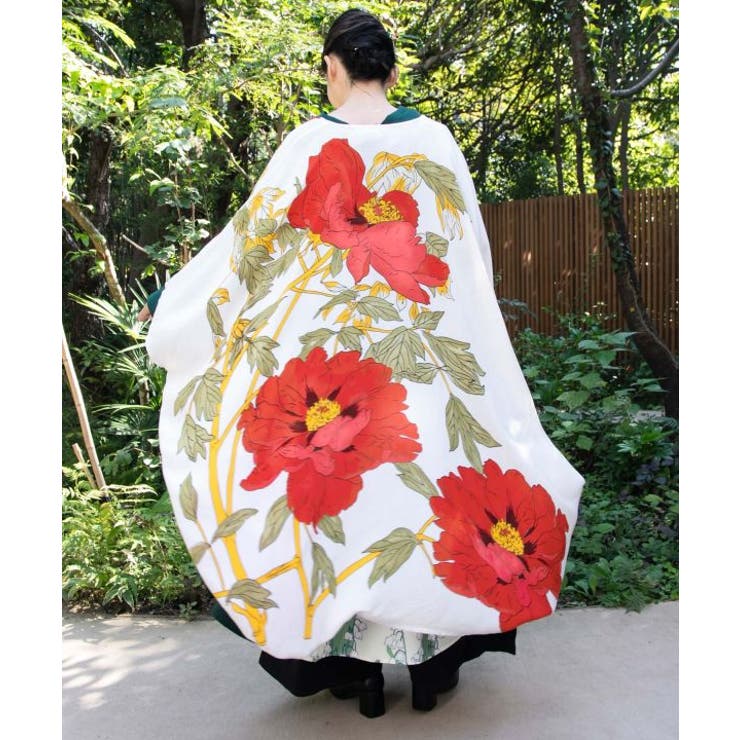 【カヤ】【UVカット加工】華めき羽織 | アミナコレクション  | 詳細画像21 