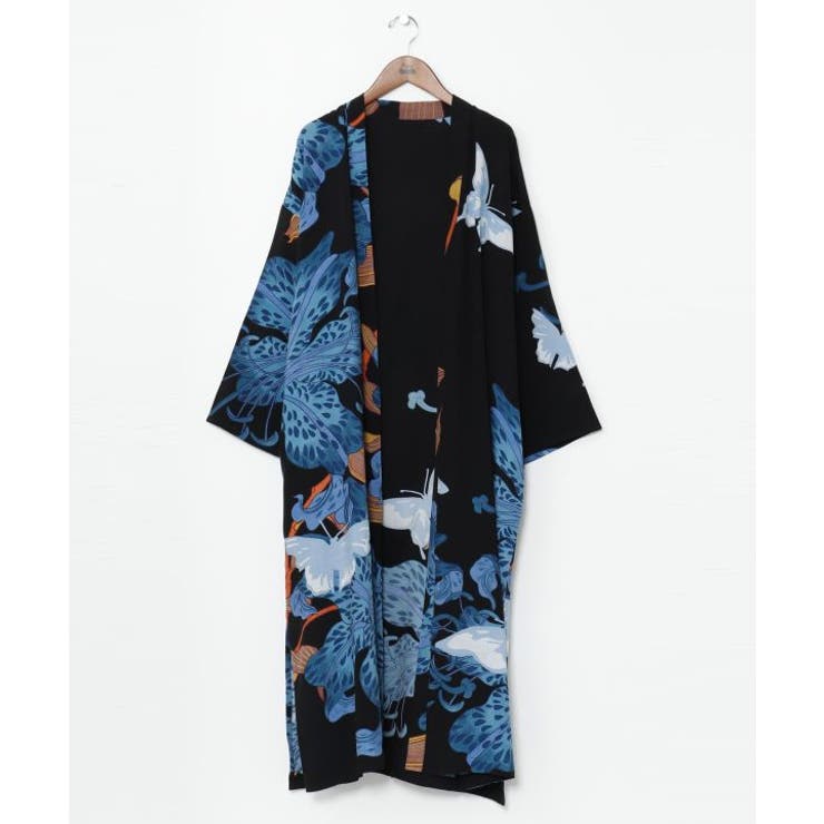 ダークネイビー | 【カヤ】【ＵＶカット加工】絢爛羽織 | アミナコレクション 