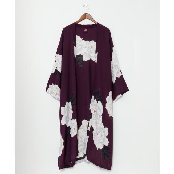 パープル | 【カヤ】【ＵＶカット加工】絢爛羽織 | アミナコレクション 
